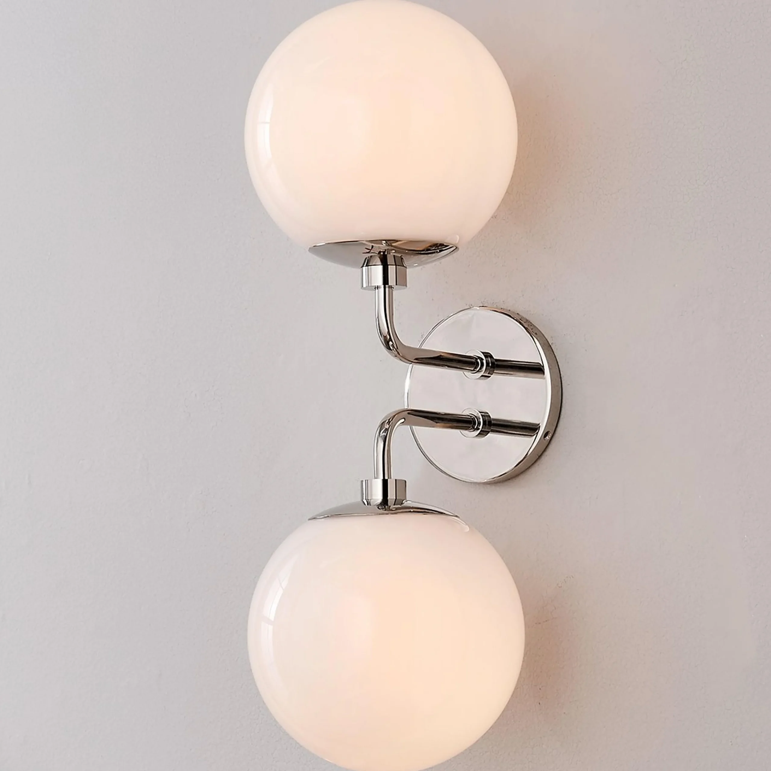 Minimalist Globe Sconce - 2 Light