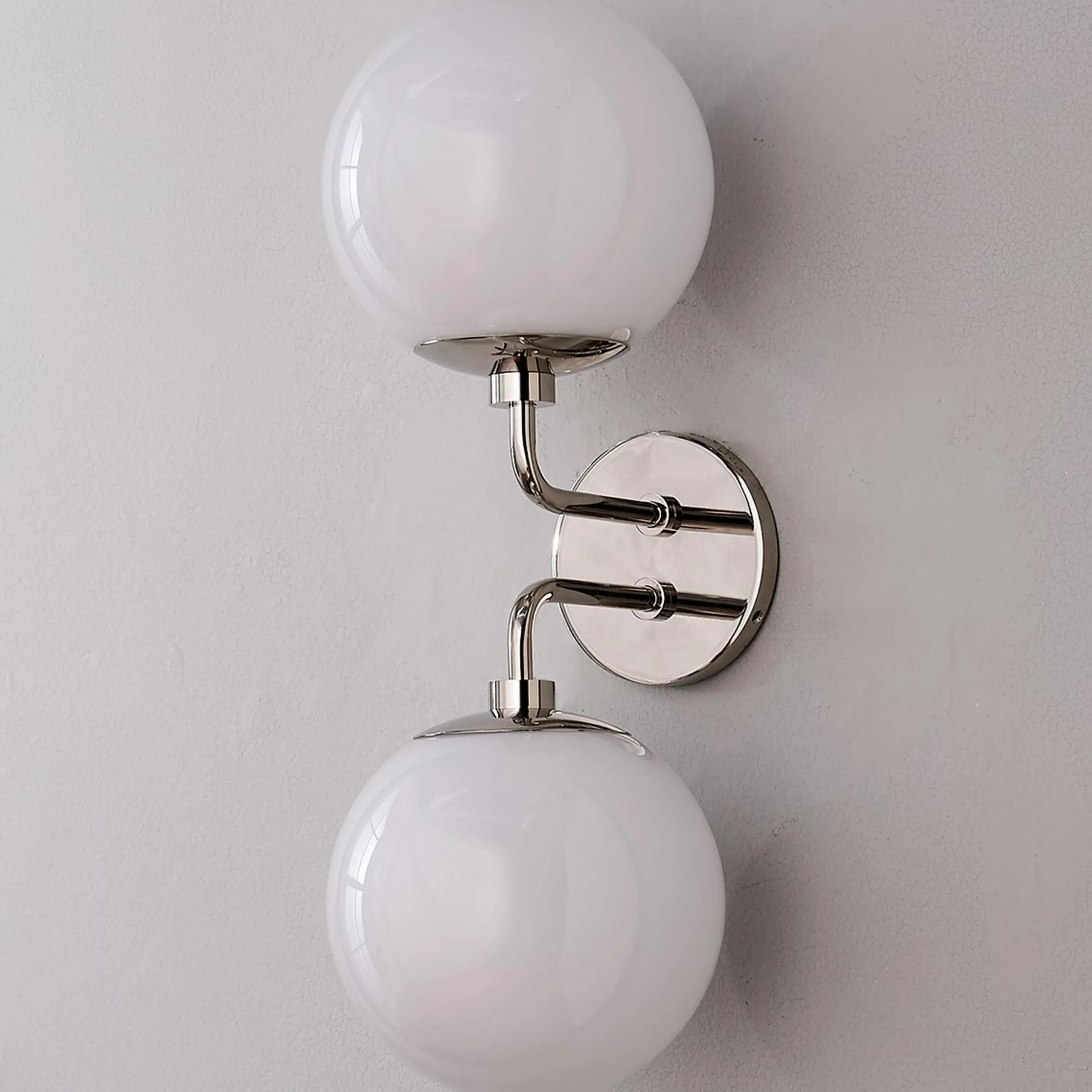 Minimalist Globe Sconce - 2 Light