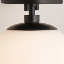 Minimalist Globe Semi-Flush Ceiling Light - 1 Light