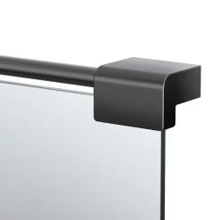 Minimalist Rectangular Bracket Mirror - Small