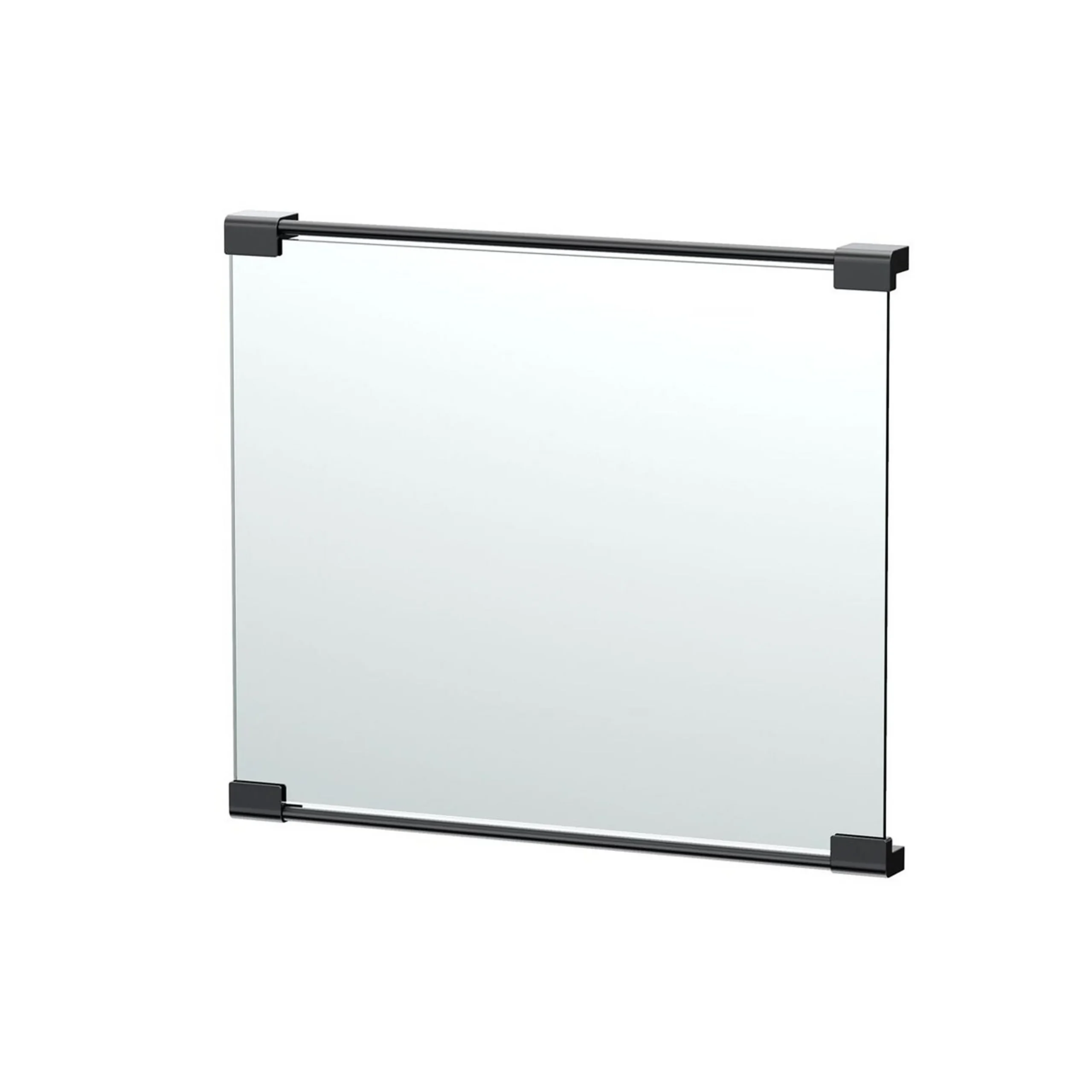 Minimalist Rectangular Bracket Mirror - Small