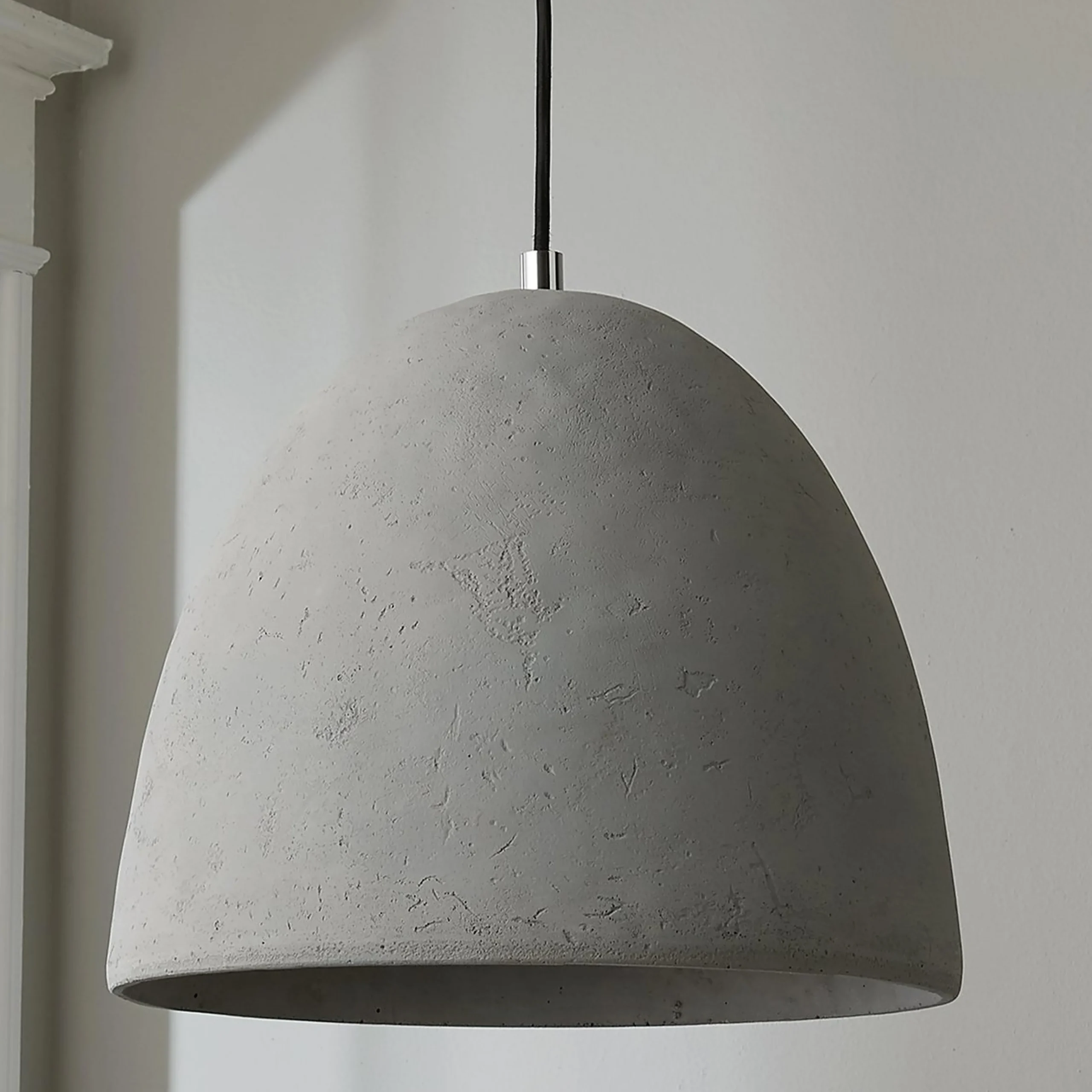 Mira Concrete Dome Pendant