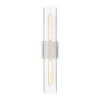 Mirza Clear Glass Bath Sconce - 2 Light