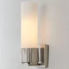 Mirza Opal Glass Bath Sconce - 1 Light