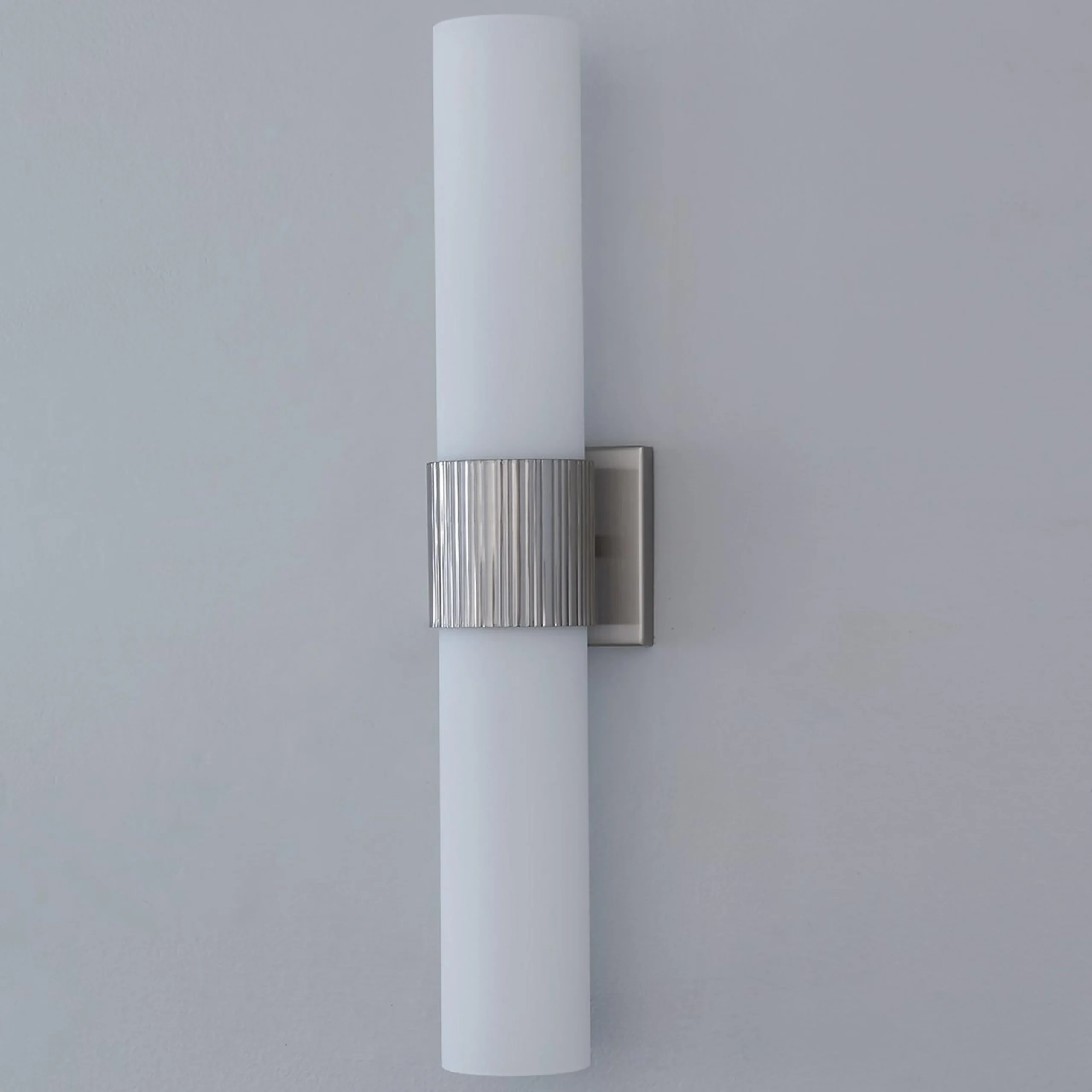 Mirza Opal Glass Bath Sconce - 2 Light