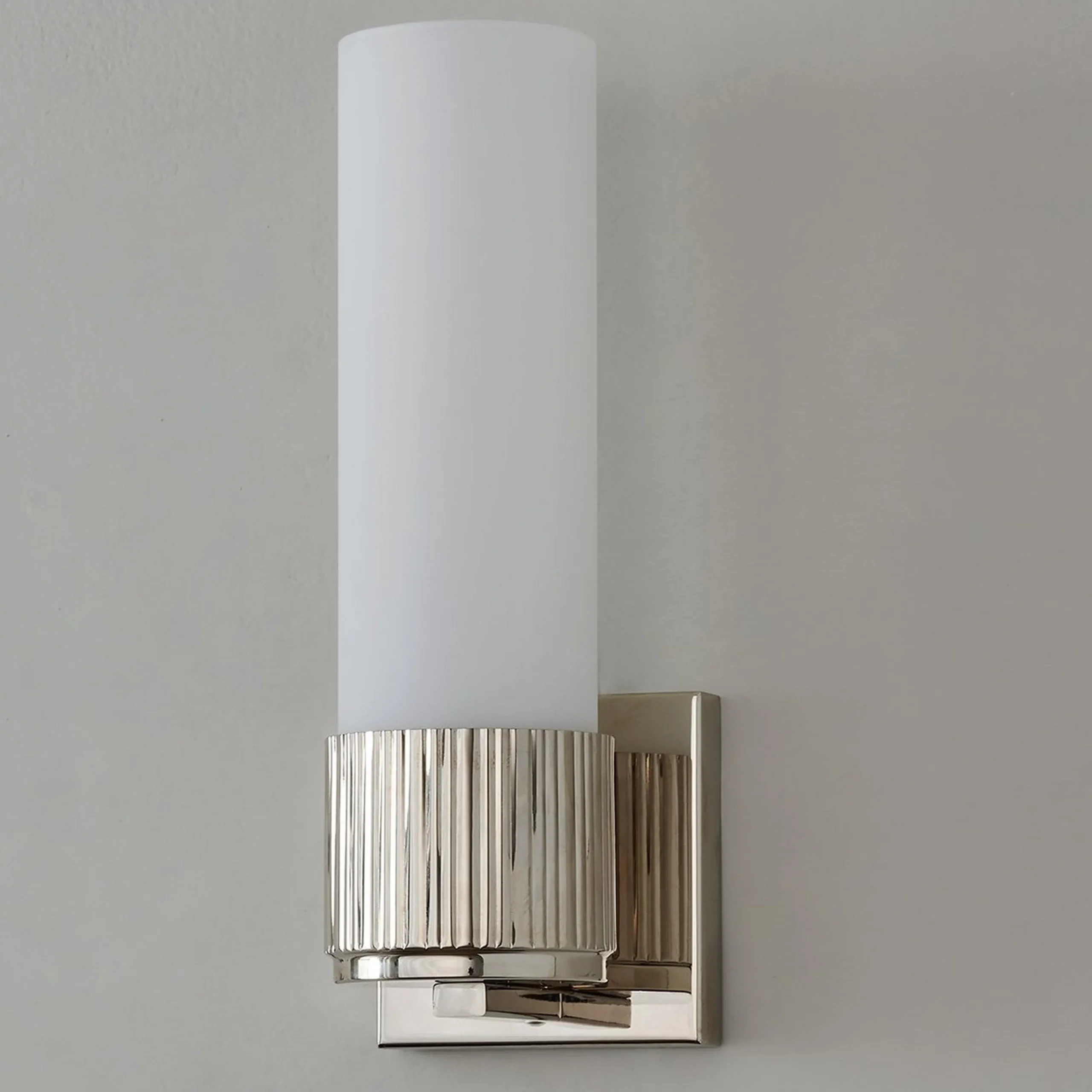 Mirza Opal Glass Bath Sconce - 1 Light