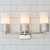 Mirza Opal Glass Vanity Light - 3 Light