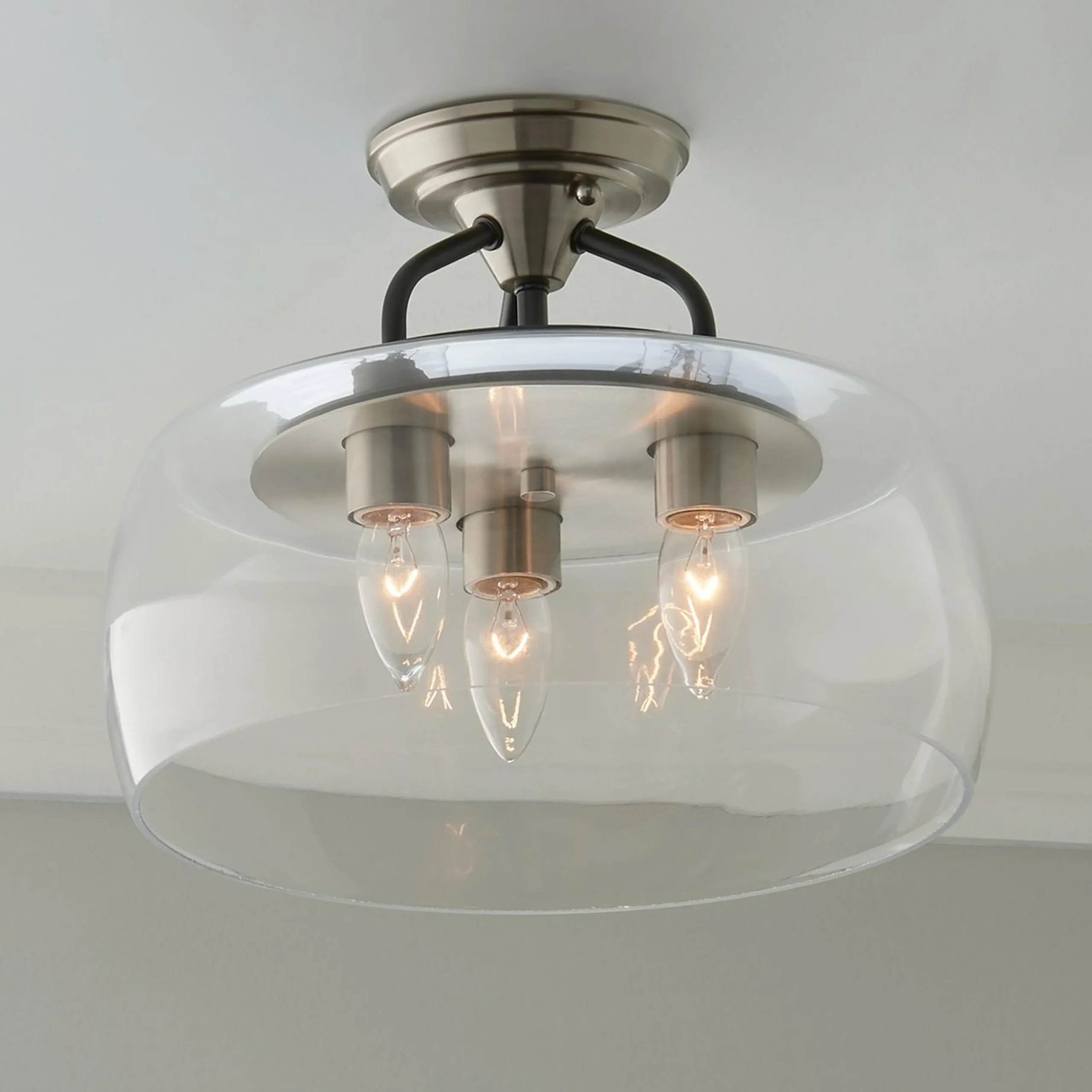 Mod Bowl Semi-Flush Ceiling Light - Large