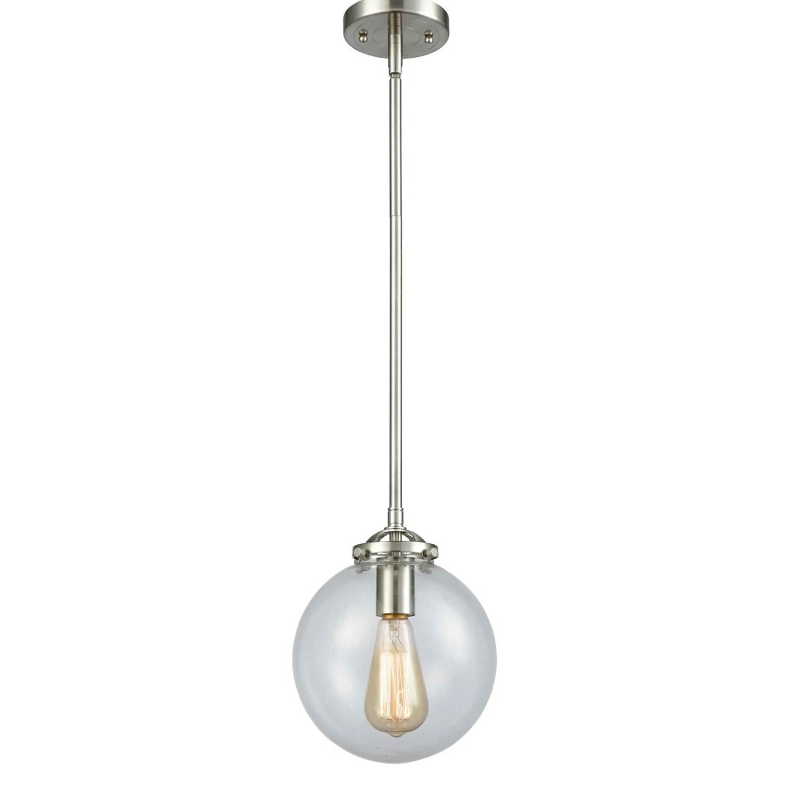 Mod Mix Clear Globe Pendant - Large