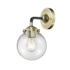 Mod Mix Clear Globe Sconce