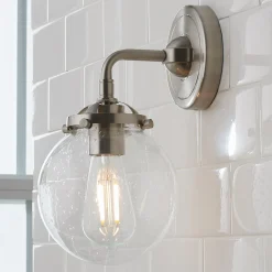 Mod Mix Seeded Globe Sconce