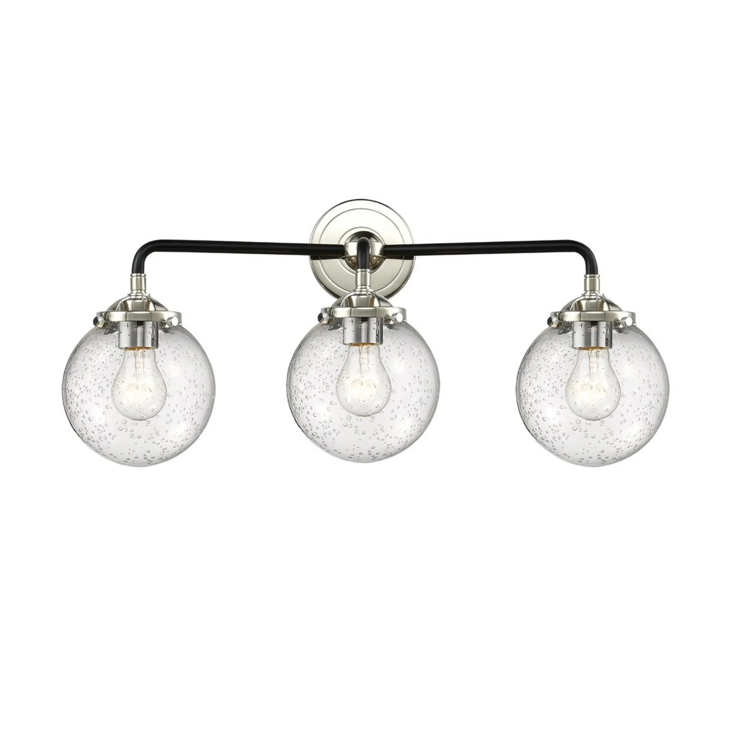 Mod Mix Seeded Globe Vanity Light - 3 Light