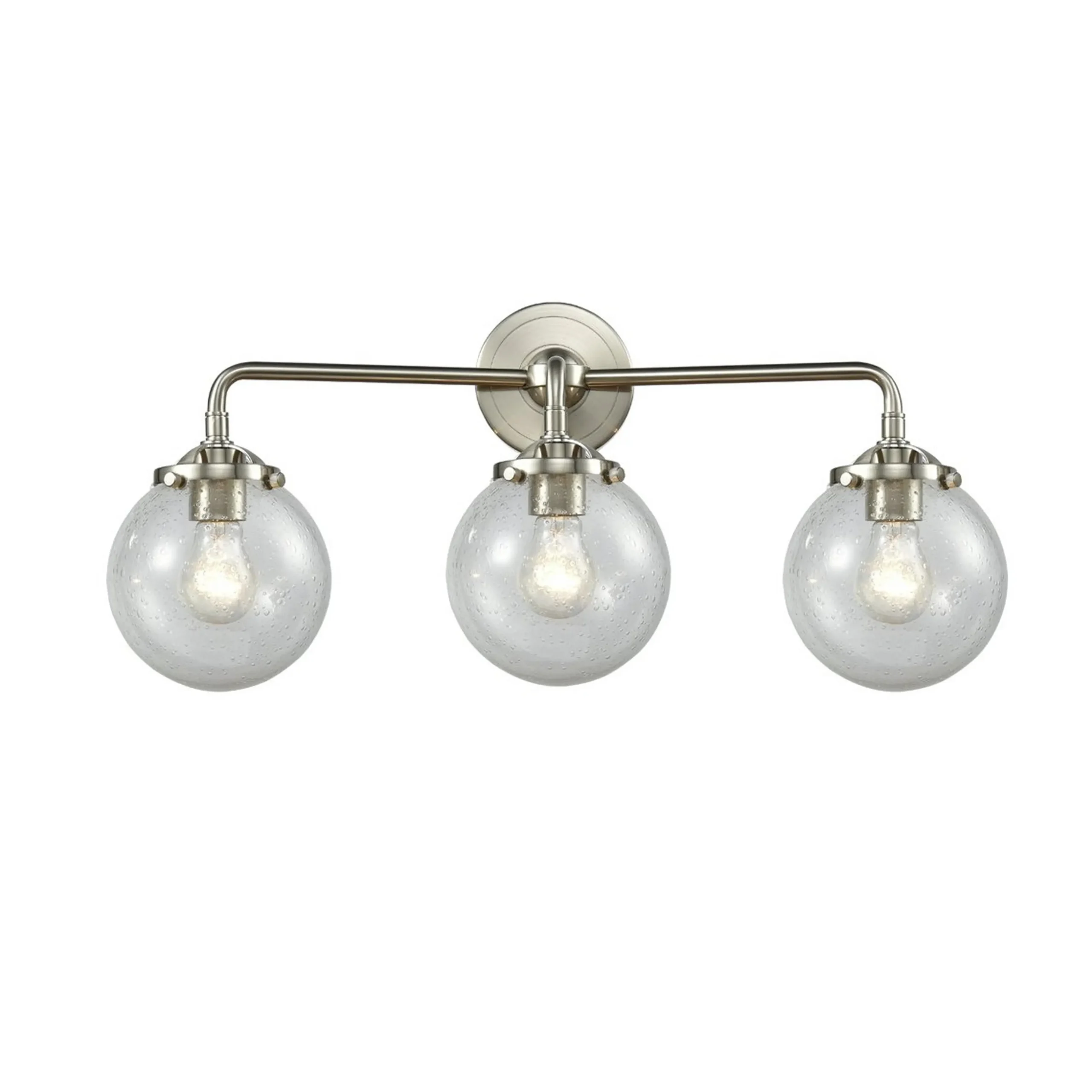 Mod Mix Seeded Globe Vanity Light - 3 Light