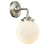 Mod Mix White Globe Sconce