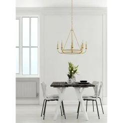 Moderately Modern Chandelier