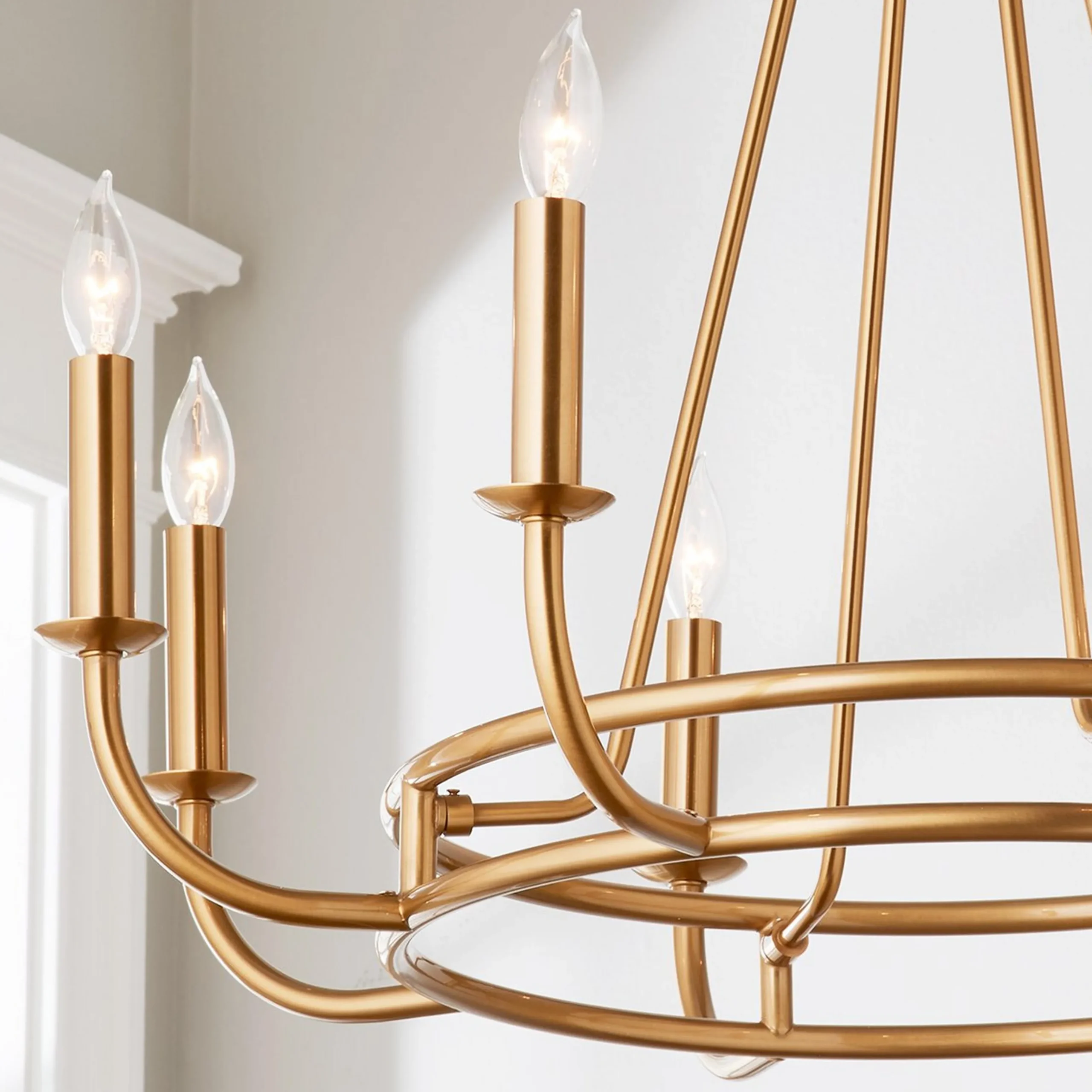 Moderately Modern Chandelier