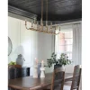 Moderately Modern Island Chandelier