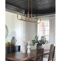 Moderately Modern Island Chandelier