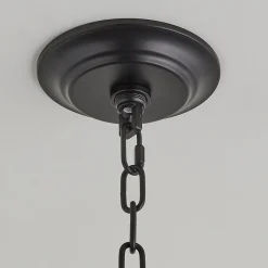 Moderately Modern Two-Tier Chandelier