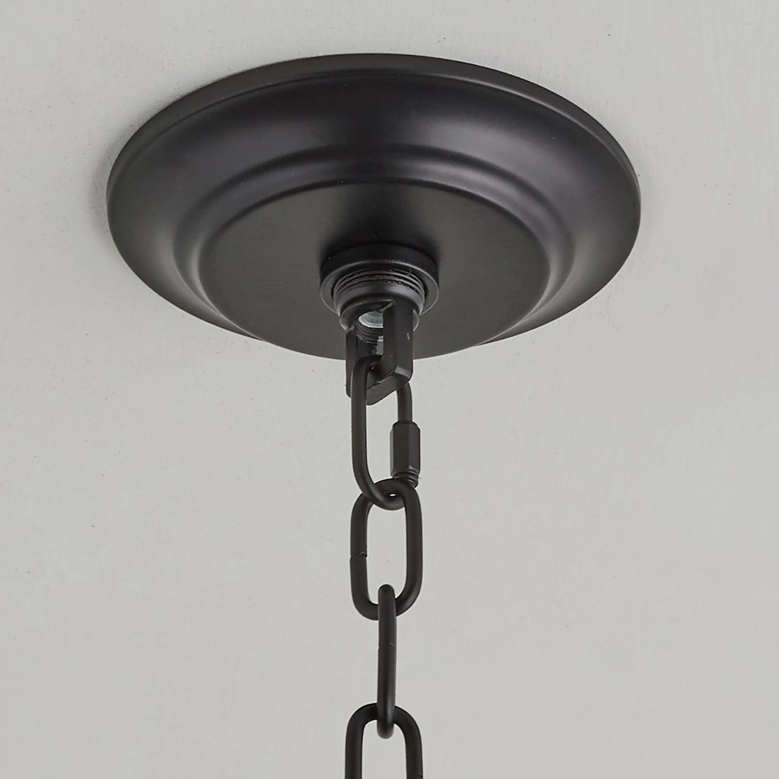 Moderately Modern Two-Tier Chandelier