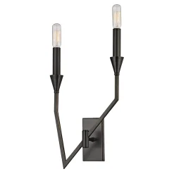 Modern Angled Arm Sconce - Right