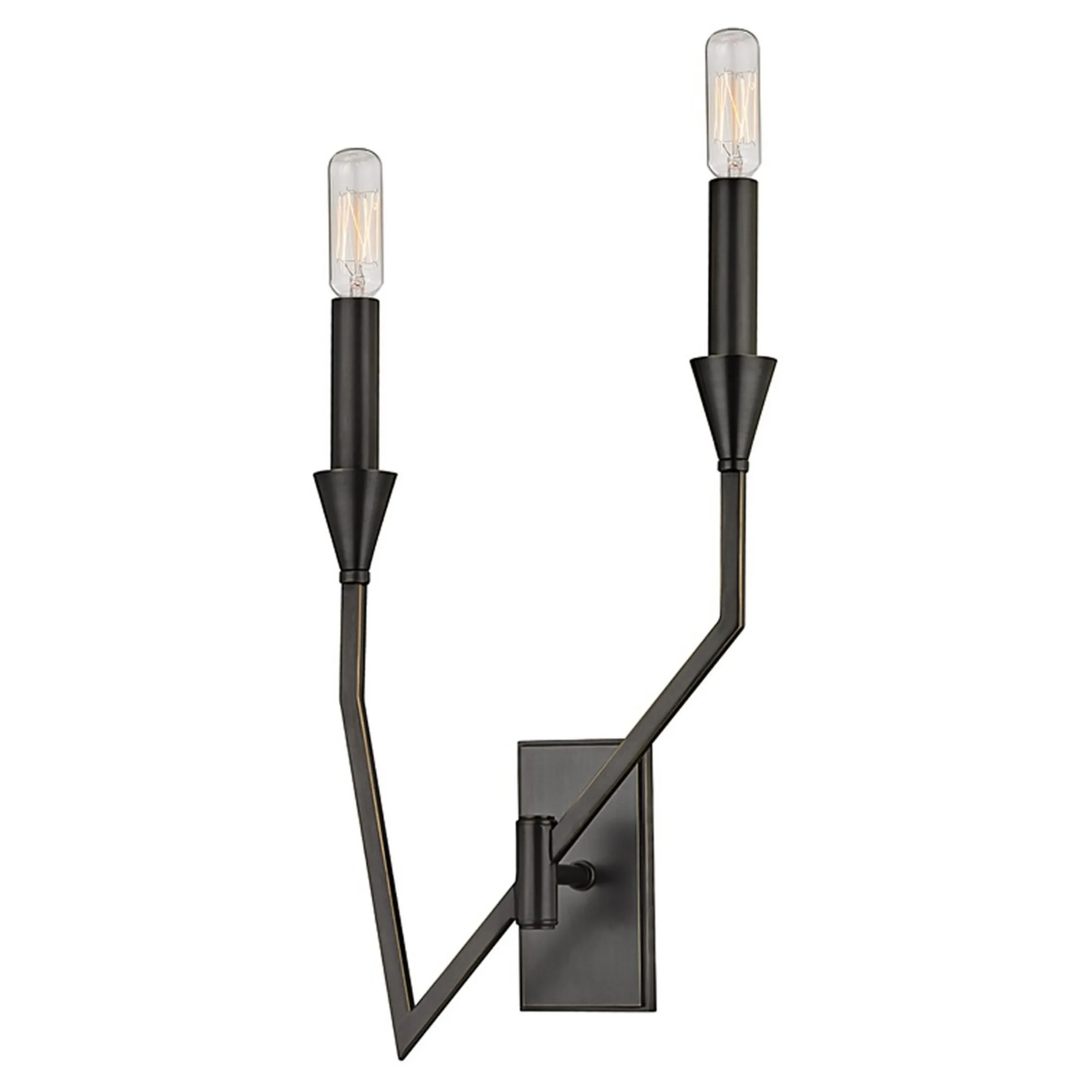 Modern Angled Arm Sconce - Right