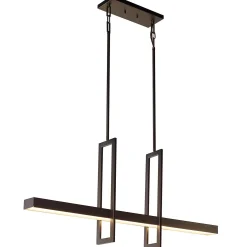 Modern Balance Beam LED Island Chandelier