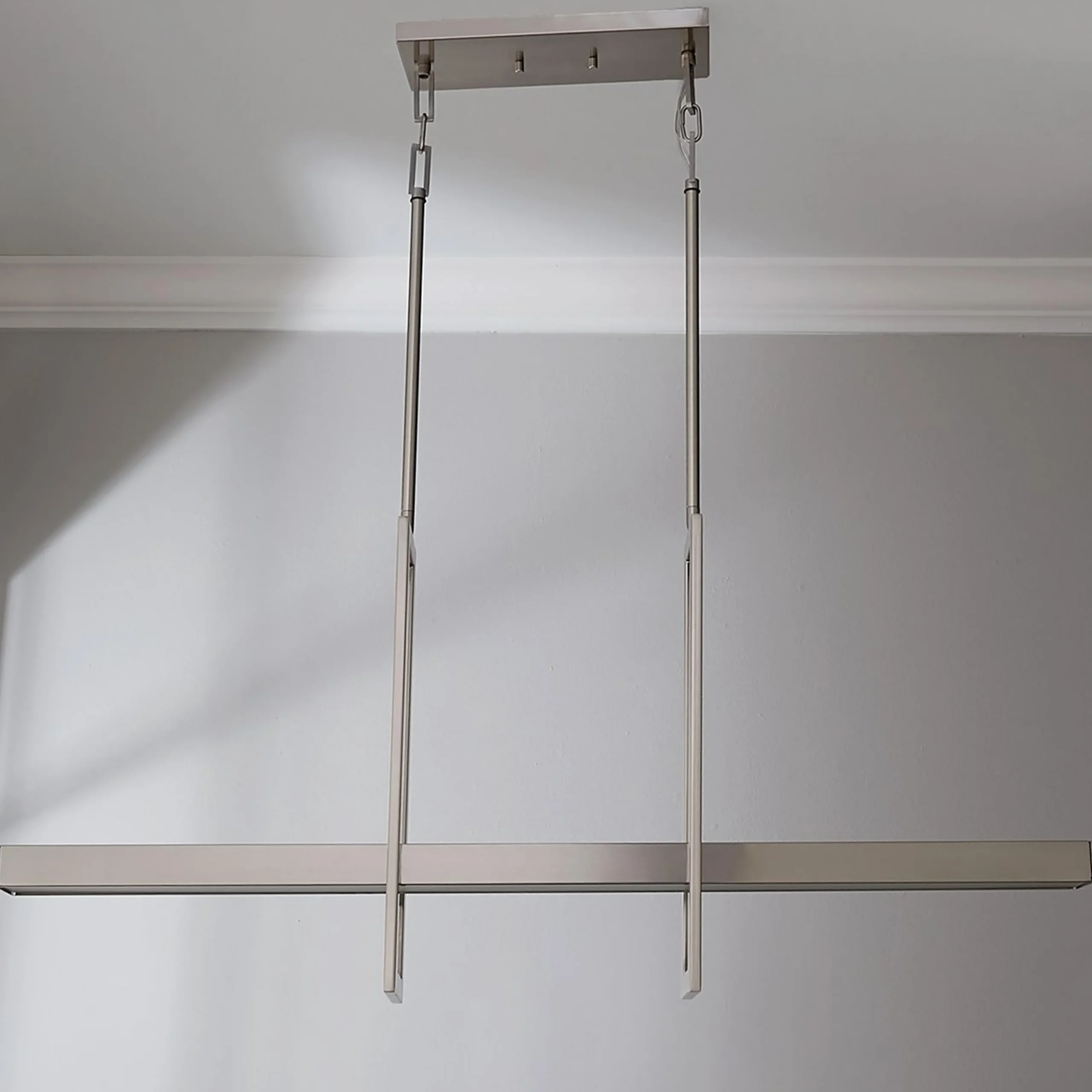 Modern Balance Beam LED Island Chandelier