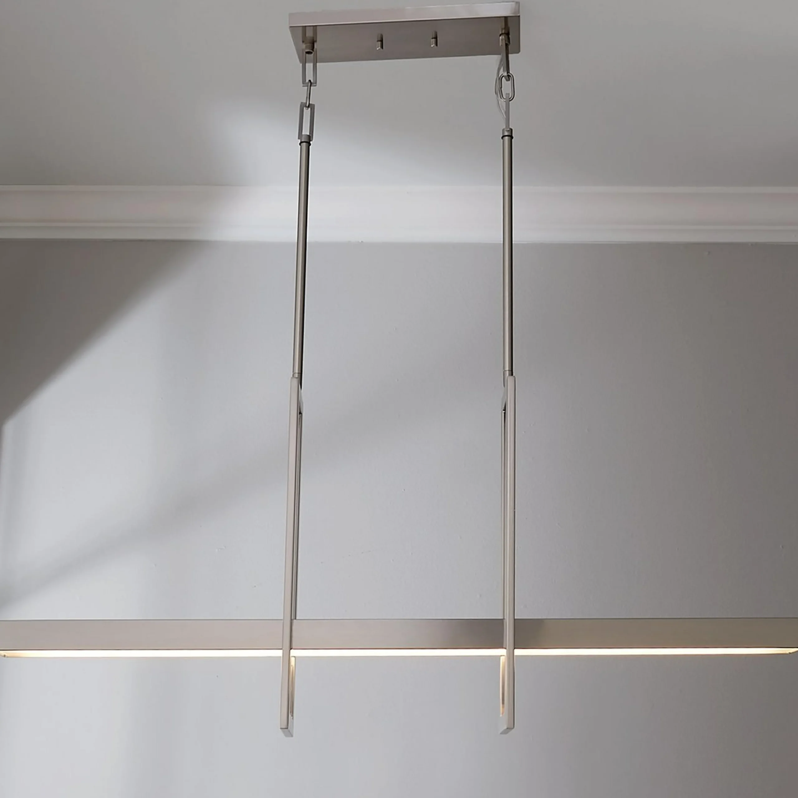 Modern Balance Beam LED Island Chandelier