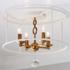 Modern Cage Ceiling Light