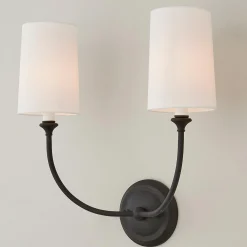 Modern Charleston Sconce - 2 Light