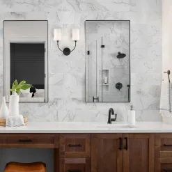 Modern Charleston Sconce - 2 Light