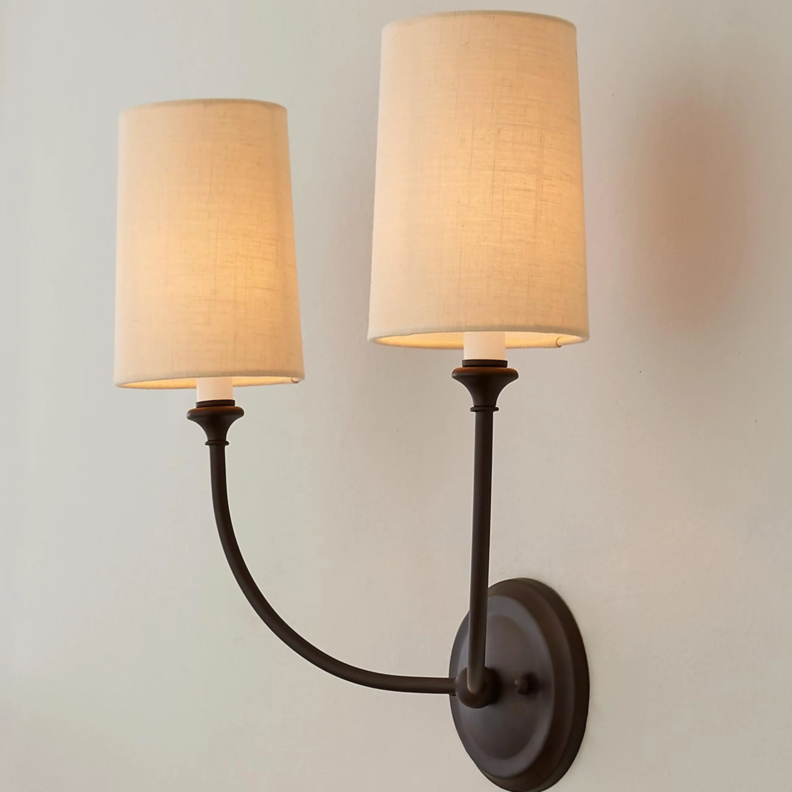 Modern Charleston Sconce - 2 Light