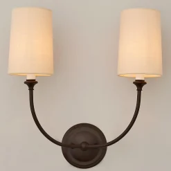 Modern Charleston Sconce - 2 Light