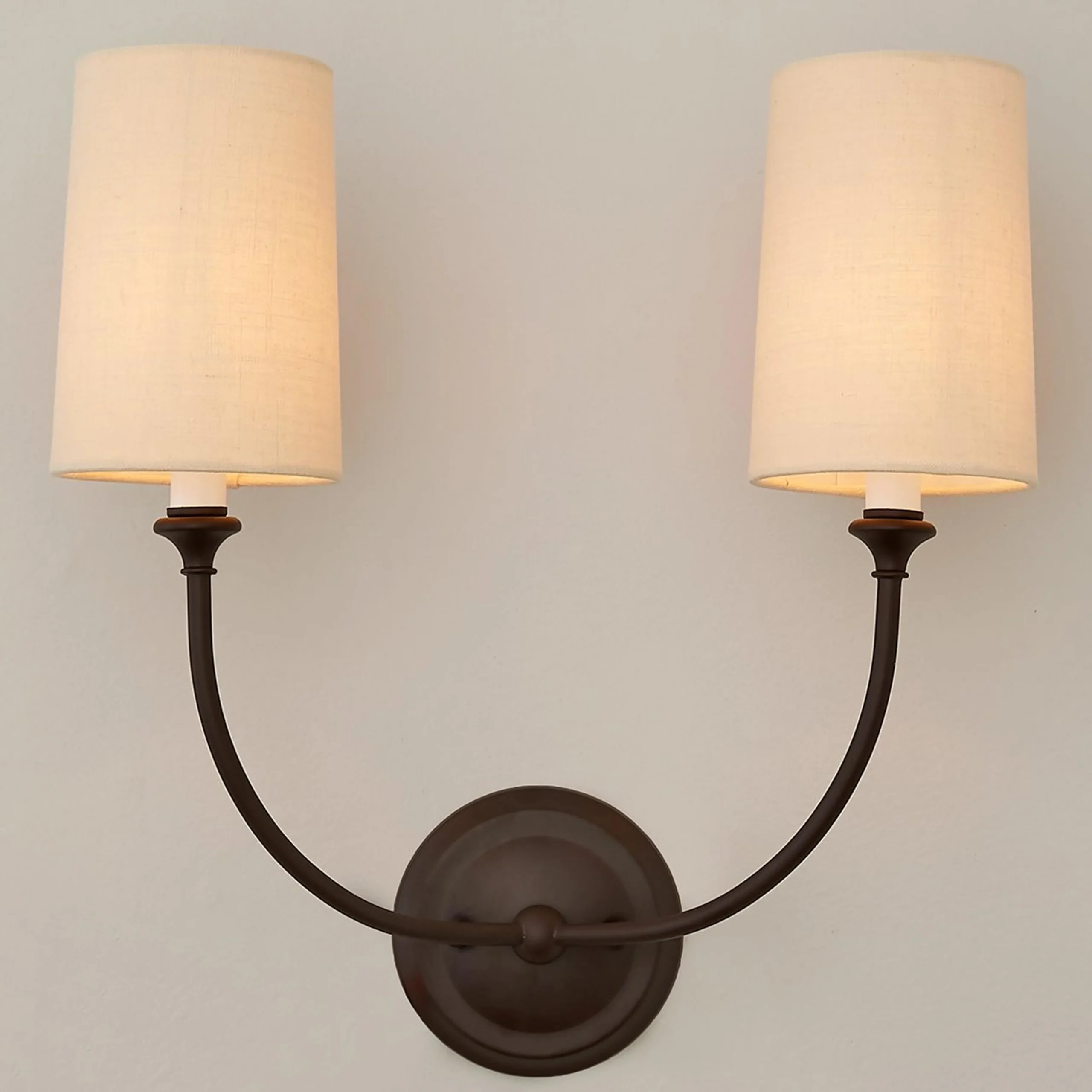 Modern Charleston Sconce - 2 Light