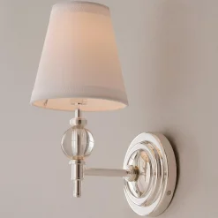 Modern Crystal Ball Sconce