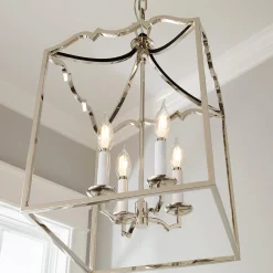 Modern Detailed Box Frame Lantern