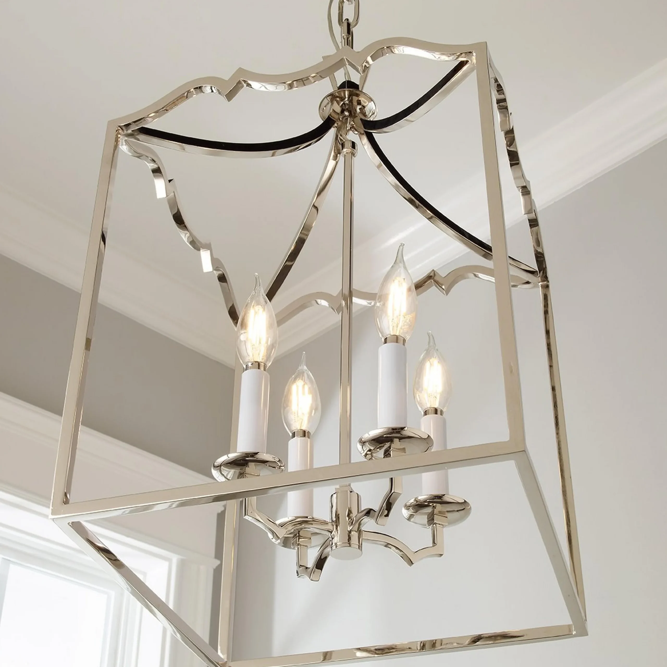 Modern Detailed Box Frame Lantern