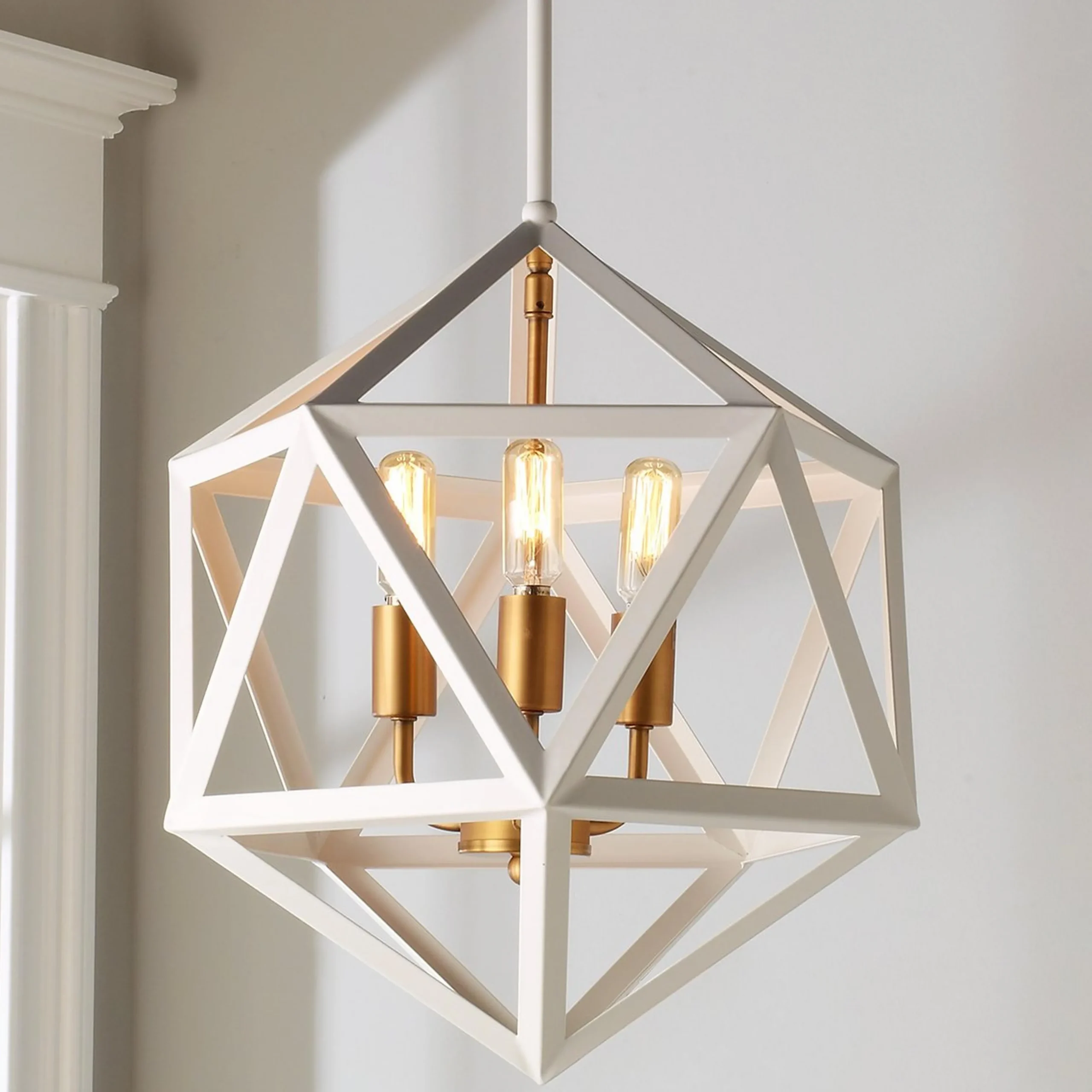 Modern Diamond Prism Lantern