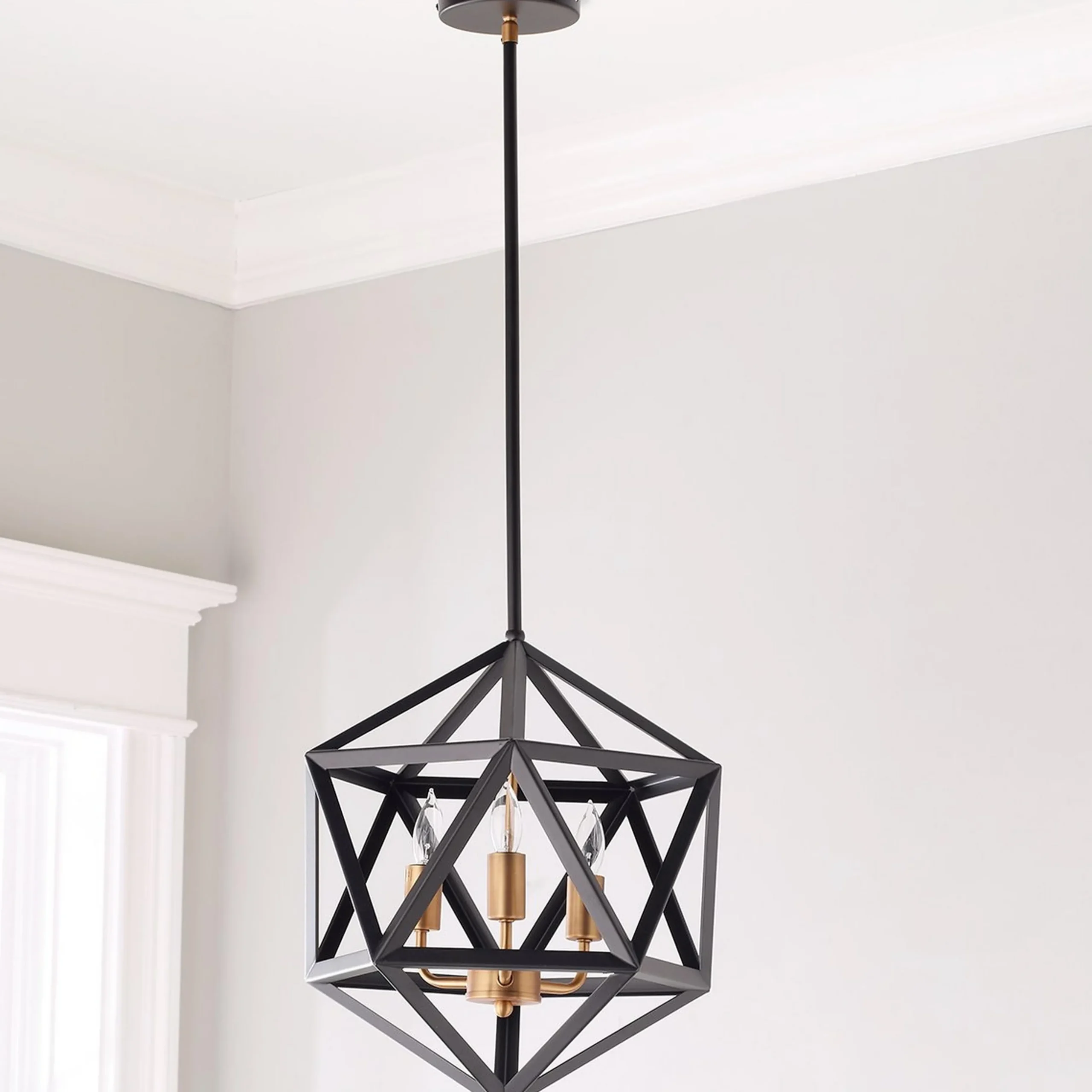 Modern Diamond Prism Lantern