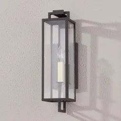 Modern Framework Outdoor Sconce - Small