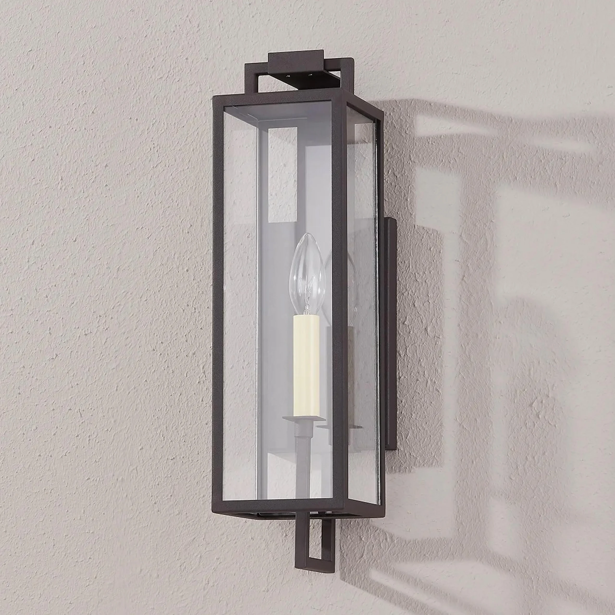 Modern Framework Outdoor Sconce - Small