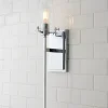 Modern Industrial Seeded Glass Sconce