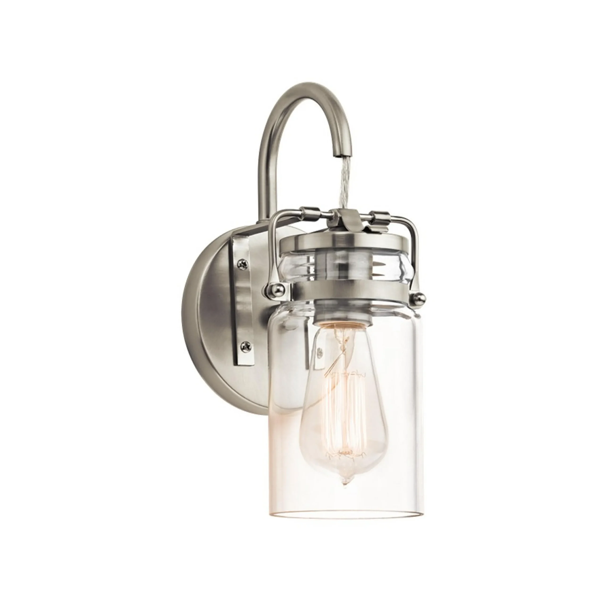 Modern Mason Jar Sconce