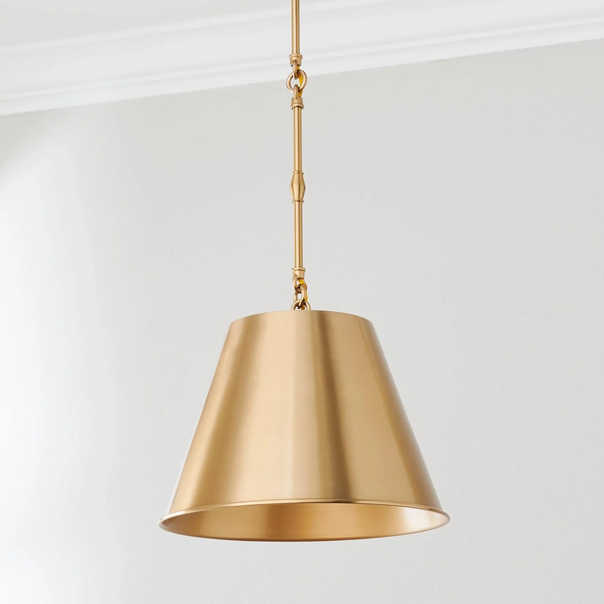 Modern Metal Shade Pendant - Small