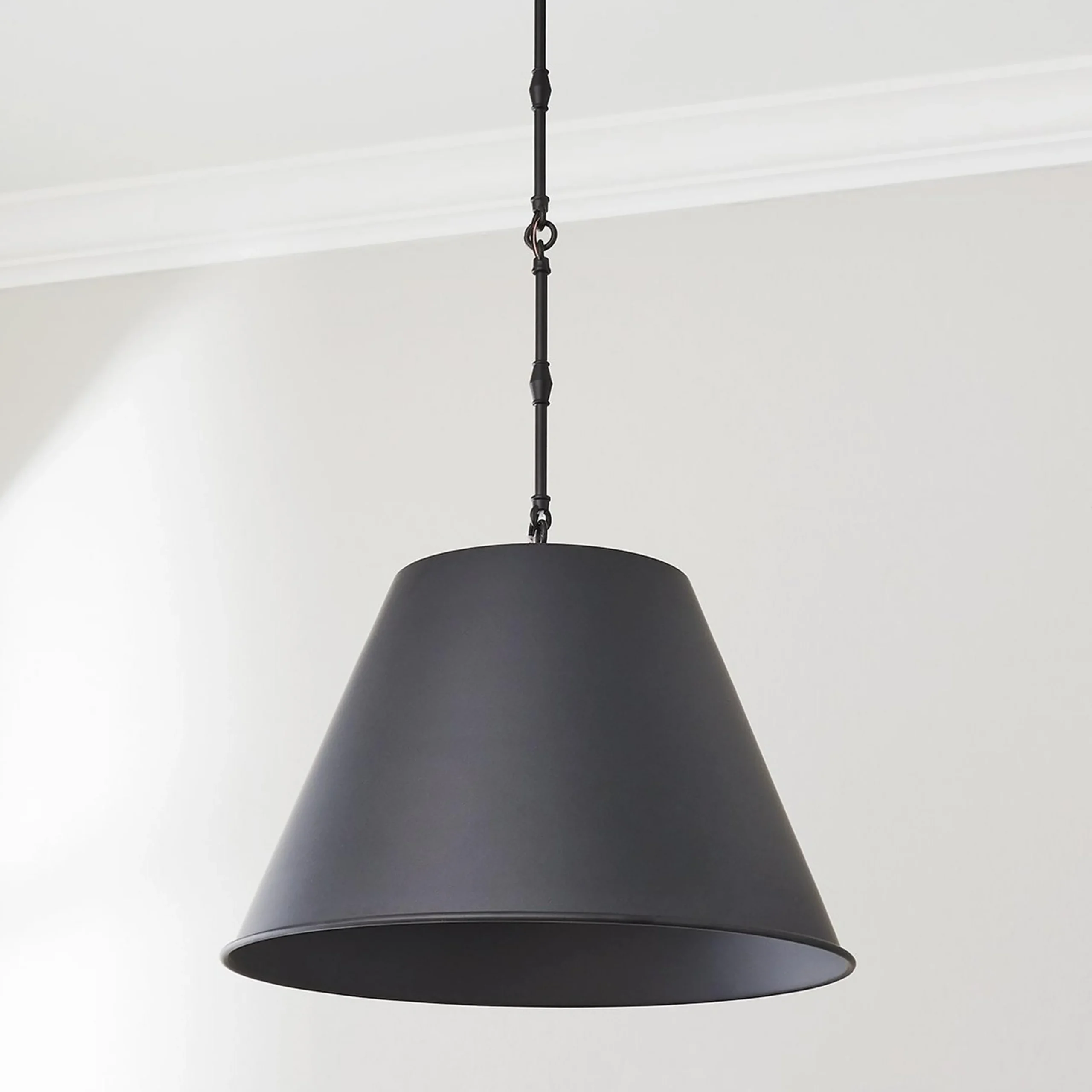 Modern Metal Shade Pendant - Large
