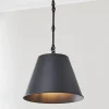 Modern Metal Shade Pendant - Small