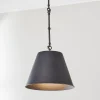 Modern Metal Shade Pendant - Small