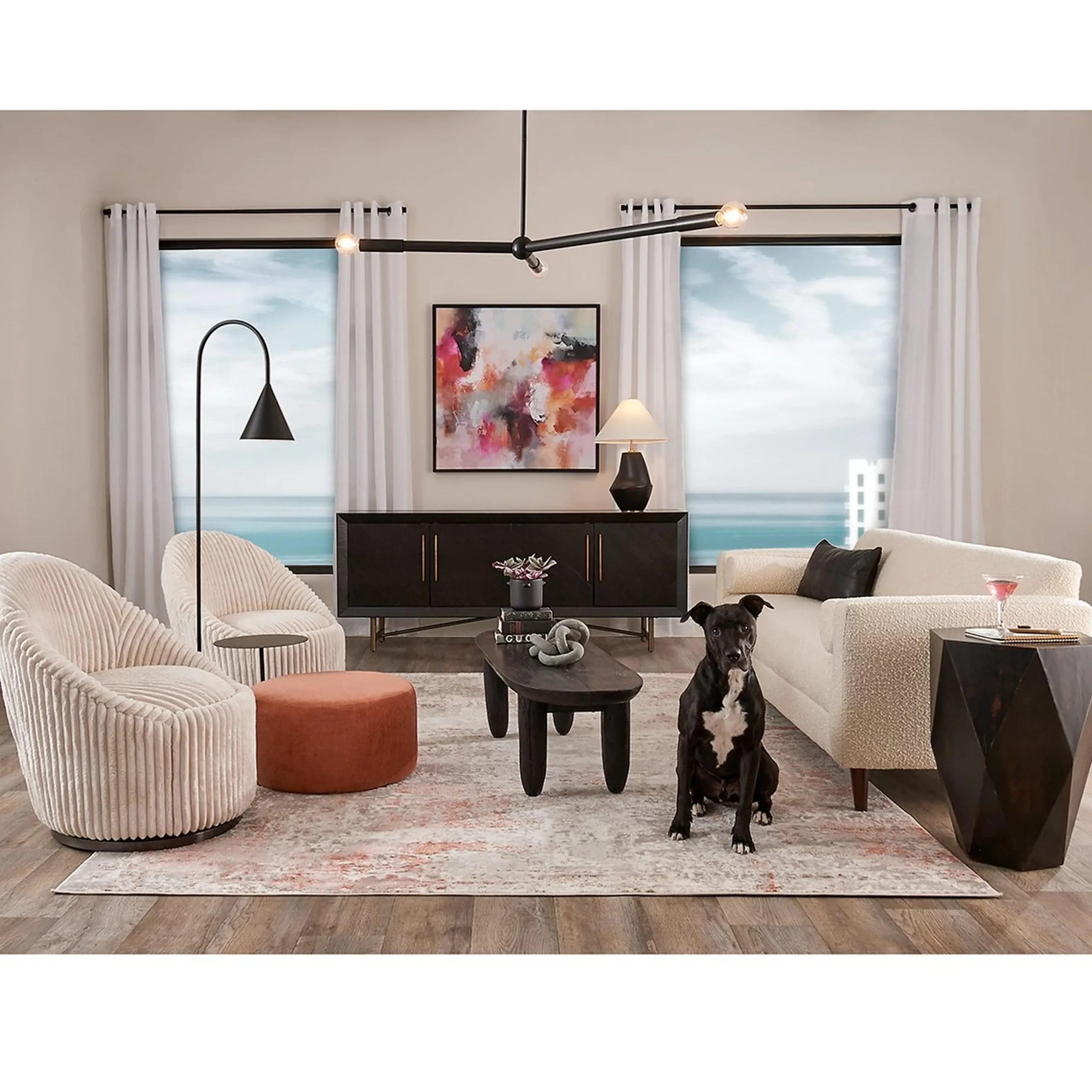 Modern Myles Chandelier