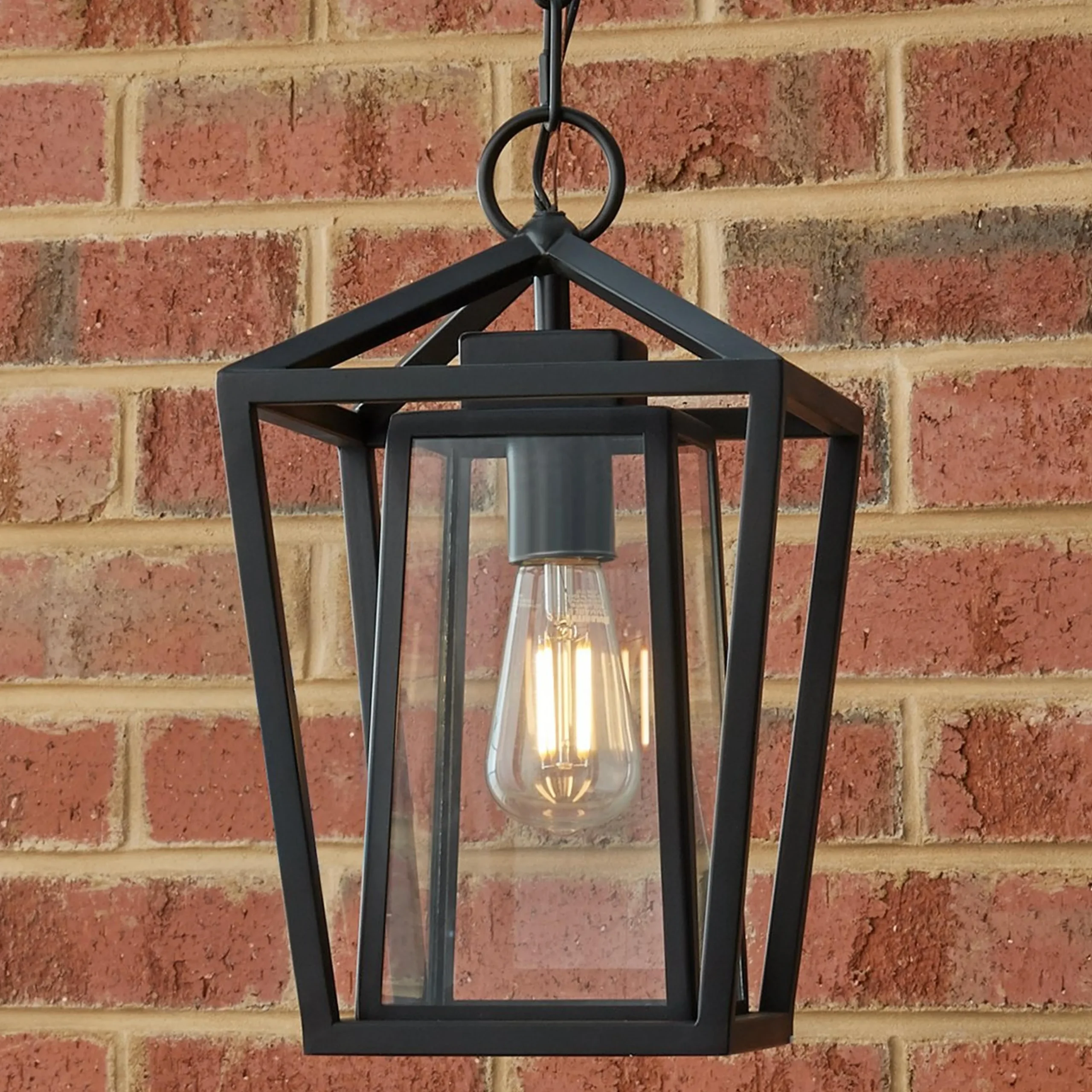 Modern Obelisk Outdoor Pendant - Small
